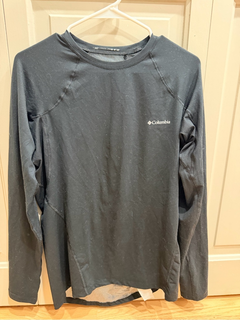 Columbia Black Performance Long Sleeve Top